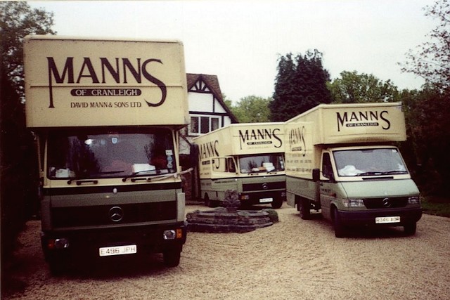 Removals Fleet in the 1970's